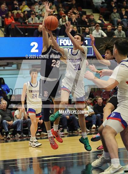 Thumbnail 3 in Blind Brook vs. Briarcliff (NYSPHSAA Section 1 Class B Semifinal) photogallery.