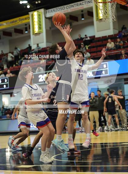 Thumbnail 1 in Blind Brook vs. Briarcliff (NYSPHSAA Section 1 Class B Semifinal) photogallery.