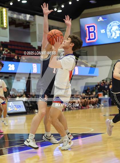 Thumbnail 1 in Blind Brook vs. Briarcliff (NYSPHSAA Section 1 Class B Semifinal) photogallery.