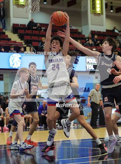 Thumbnail 2 in Blind Brook vs. Briarcliff (NYSPHSAA Section 1 Class B Semifinal) photogallery.