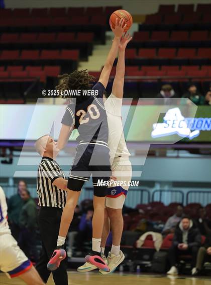 Thumbnail 1 in Blind Brook vs. Briarcliff (NYSPHSAA Section 1 Class B Semifinal) photogallery.