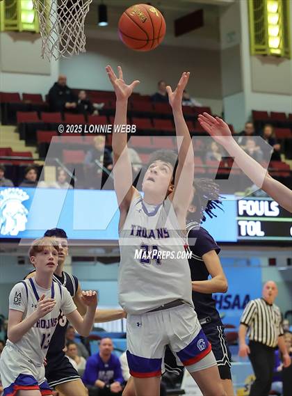 Thumbnail 1 in Blind Brook vs. Briarcliff (NYSPHSAA Section 1 Class B Semifinal) photogallery.