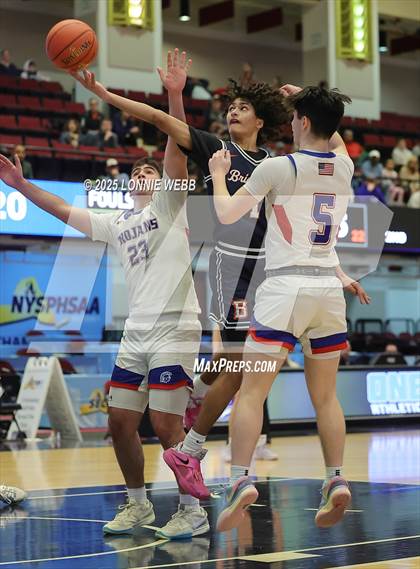 Thumbnail 1 in Blind Brook vs. Briarcliff (NYSPHSAA Section 1 Class B Semifinal) photogallery.