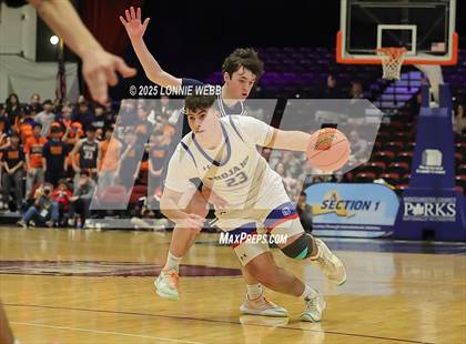 Thumbnail 1 in Blind Brook vs. Briarcliff (NYSPHSAA Section 1 Class B Semifinal) photogallery.