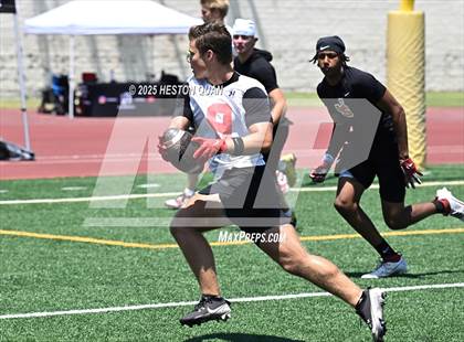 Thumbnail 1 in Mission Viejo vs. JSerra Catholic  (Battle at the Beach) photogallery.