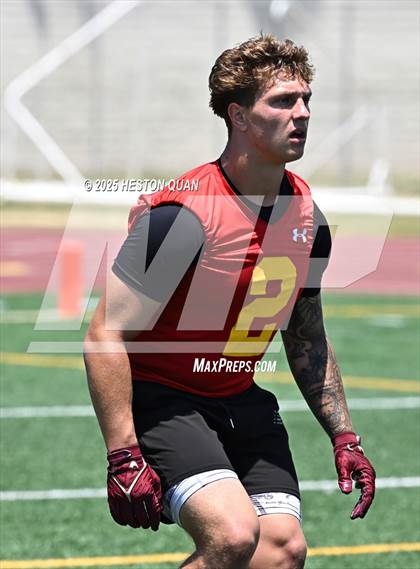 Thumbnail 2 in Mission Viejo vs. JSerra Catholic  (Battle at the Beach) photogallery.