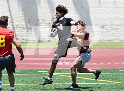 Thumbnail 2 in Mission Viejo vs. JSerra Catholic  (Battle at the Beach) photogallery.