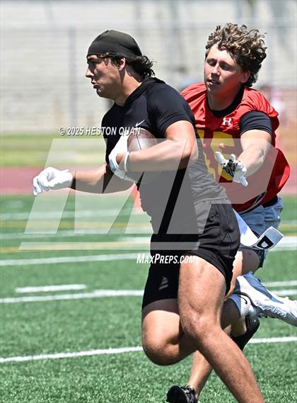 Thumbnail 2 in Mission Viejo vs. JSerra Catholic  (Battle at the Beach) photogallery.