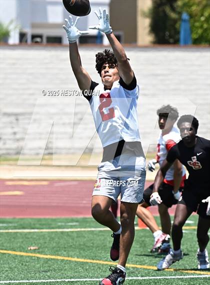Thumbnail 1 in Mission Viejo vs. JSerra Catholic  (Battle at the Beach) photogallery.