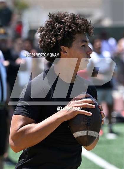 Thumbnail 1 in Mission Viejo vs. JSerra Catholic  (Battle at the Beach) photogallery.