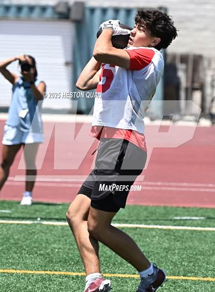 Thumbnail 3 in Mission Viejo vs. JSerra Catholic  (Battle at the Beach) photogallery.