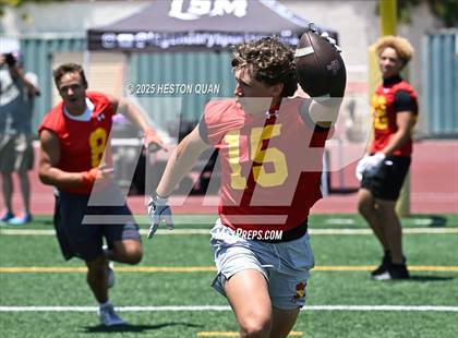 Thumbnail 2 in Mission Viejo vs. JSerra Catholic  (Battle at the Beach) photogallery.