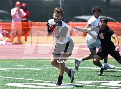 Thumbnail 2 in Mission Viejo vs. JSerra Catholic  (Battle at the Beach) photogallery.