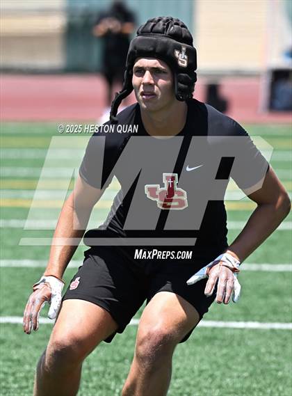 Thumbnail 2 in Mission Viejo vs. JSerra Catholic  (Battle at the Beach) photogallery.