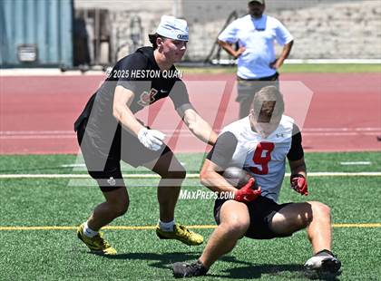 Thumbnail 1 in Mission Viejo vs. JSerra Catholic  (Battle at the Beach) photogallery.