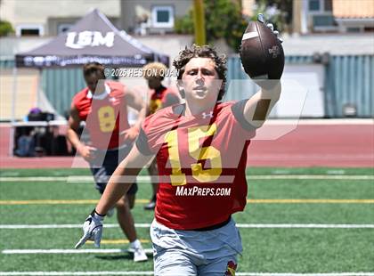 Thumbnail 1 in Mission Viejo vs. JSerra Catholic  (Battle at the Beach) photogallery.