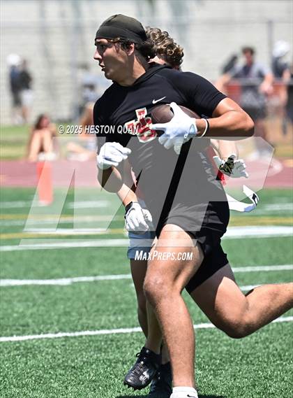 Thumbnail 1 in Mission Viejo vs. JSerra Catholic  (Battle at the Beach) photogallery.