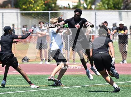 Thumbnail 3 in Mission Viejo vs. JSerra Catholic  (Battle at the Beach) photogallery.