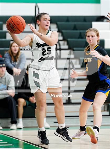 Thumbnail 3 in Northwest Catholic vs. Housatonic (CIAC Class S First Round Playoff) photogallery.