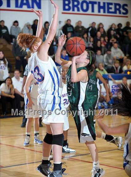 Thumbnail 2 in Christian Brothers vs. Manteca (CIF SJS Playoffs) photogallery.