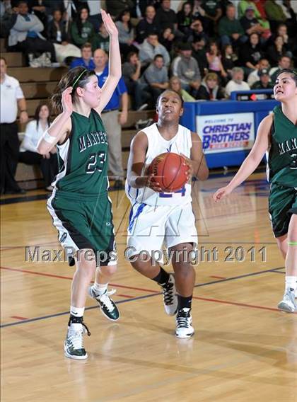 Thumbnail 3 in Christian Brothers vs. Manteca (CIF SJS Playoffs) photogallery.