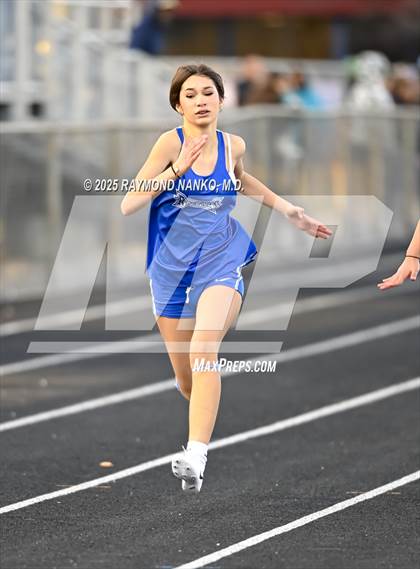 Thumbnail 1 in Hamilton Southeastern Triangular Invite (100 Meter)  photogallery.
