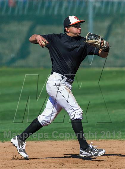 Thumbnail 2 in Huntington Beach vs. Ramona (Palm Desert Preseason Classic) photogallery.