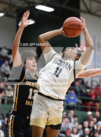 Thumbnail 2 in Archbishop Hoban vs. Olmsted Falls (OHSAA Division 3 Regional Semifinal) photogallery.