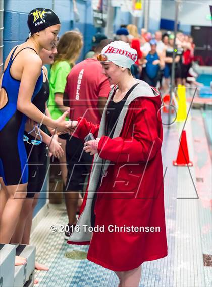 Thumbnail 2 in CHSAA 5A Swimming and Diving Championships photogallery.