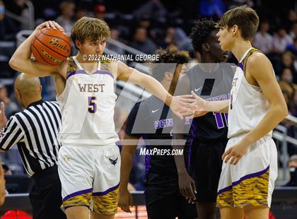 Thumbnail 3 in Omaha Central vs. Bellevue West (Metro Tournament) photogallery.
