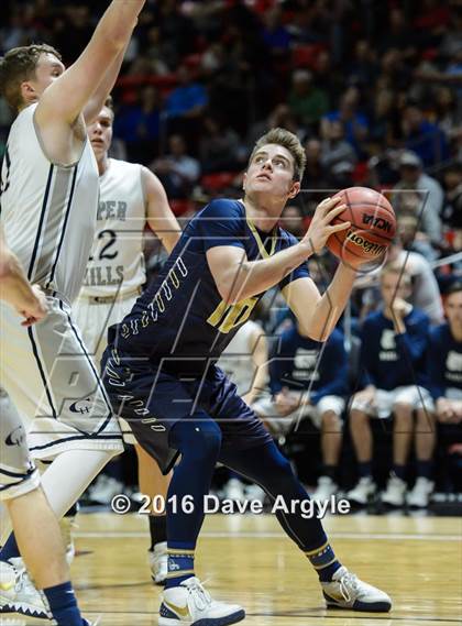 Thumbnail 3 in Westlake vs. Copper Hills (UHSAA 5A Semifinal) photogallery.