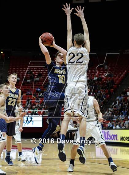 Thumbnail 3 in Westlake vs. Copper Hills (UHSAA 5A Semifinal) photogallery.
