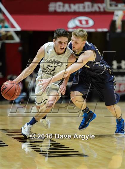 Thumbnail 3 in Westlake vs. Copper Hills (UHSAA 5A Semifinal) photogallery.