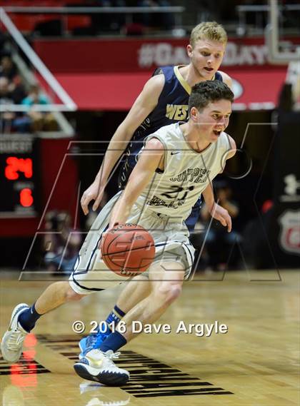 Thumbnail 2 in Westlake vs. Copper Hills (UHSAA 5A Semifinal) photogallery.