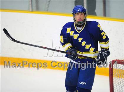 Thumbnail 2 in Newtown vs. Watertown/Pomperaug (SWC Semifinal) photogallery.