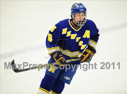 Thumbnail 3 in Newtown vs. Watertown/Pomperaug (SWC Semifinal) photogallery.
