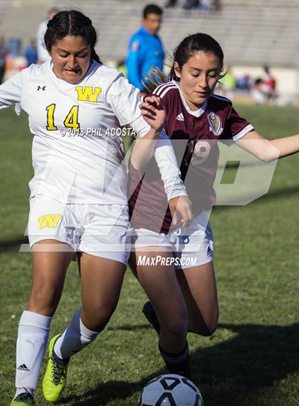 Thumbnail 1 in Wilson vs. Valor Academy (CIF LACS D5 Playoff) photogallery.