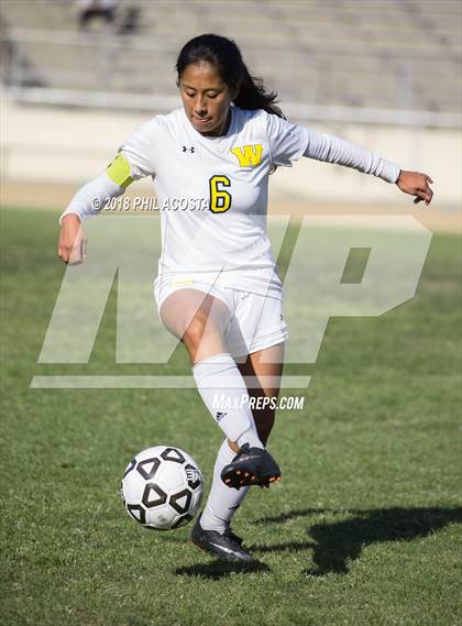 Thumbnail 1 in Wilson vs. Valor Academy (CIF LACS D5 Playoff) photogallery.