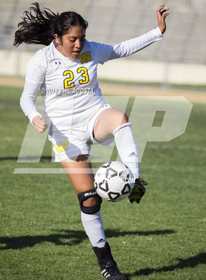 Thumbnail 1 in Wilson vs. Valor Academy (CIF LACS D5 Playoff) photogallery.