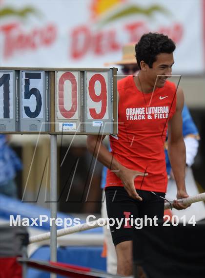 Thumbnail 1 in CIF Southern Section Track & Field Championships (Boys) photogallery.