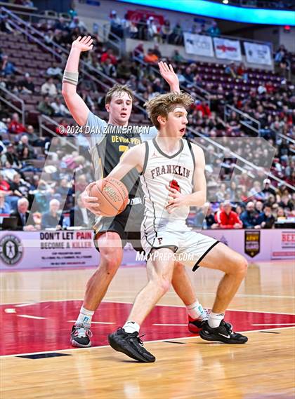 Thumbnail 3 in Devon Prep vs Franklin (PIAA 3A Final) photogallery.