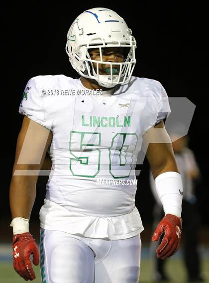Thumbnail 2 in Lincoln @ Culver City (CIF SS 3A Regional Playoff) photogallery.
