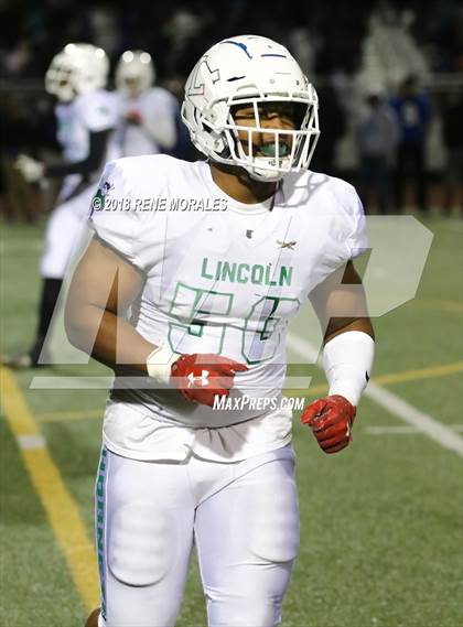 Thumbnail 1 in Lincoln @ Culver City (CIF SS 3A Regional Playoff) photogallery.