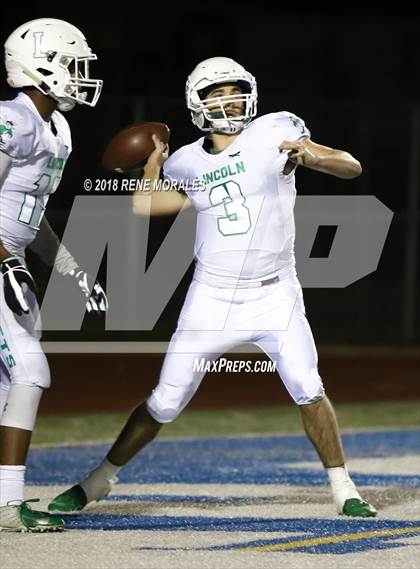 Thumbnail 2 in Lincoln @ Culver City (CIF SS 3A Regional Playoff) photogallery.