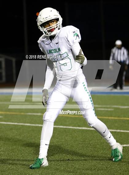 Thumbnail 1 in Lincoln @ Culver City (CIF SS 3A Regional Playoff) photogallery.
