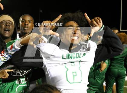 Thumbnail 2 in Lincoln @ Culver City (CIF SS 3A Regional Playoff) photogallery.