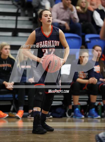 Thumbnail 3 in Brighton vs Sky View (UHSAA 1st Round) photogallery.