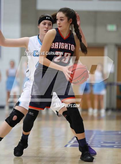 Thumbnail 2 in Brighton vs Sky View (UHSAA 1st Round) photogallery.