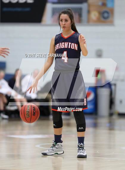 Thumbnail 1 in Brighton vs Sky View (UHSAA 1st Round) photogallery.