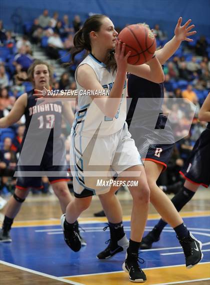 Thumbnail 1 in Brighton vs Sky View (UHSAA 1st Round) photogallery.